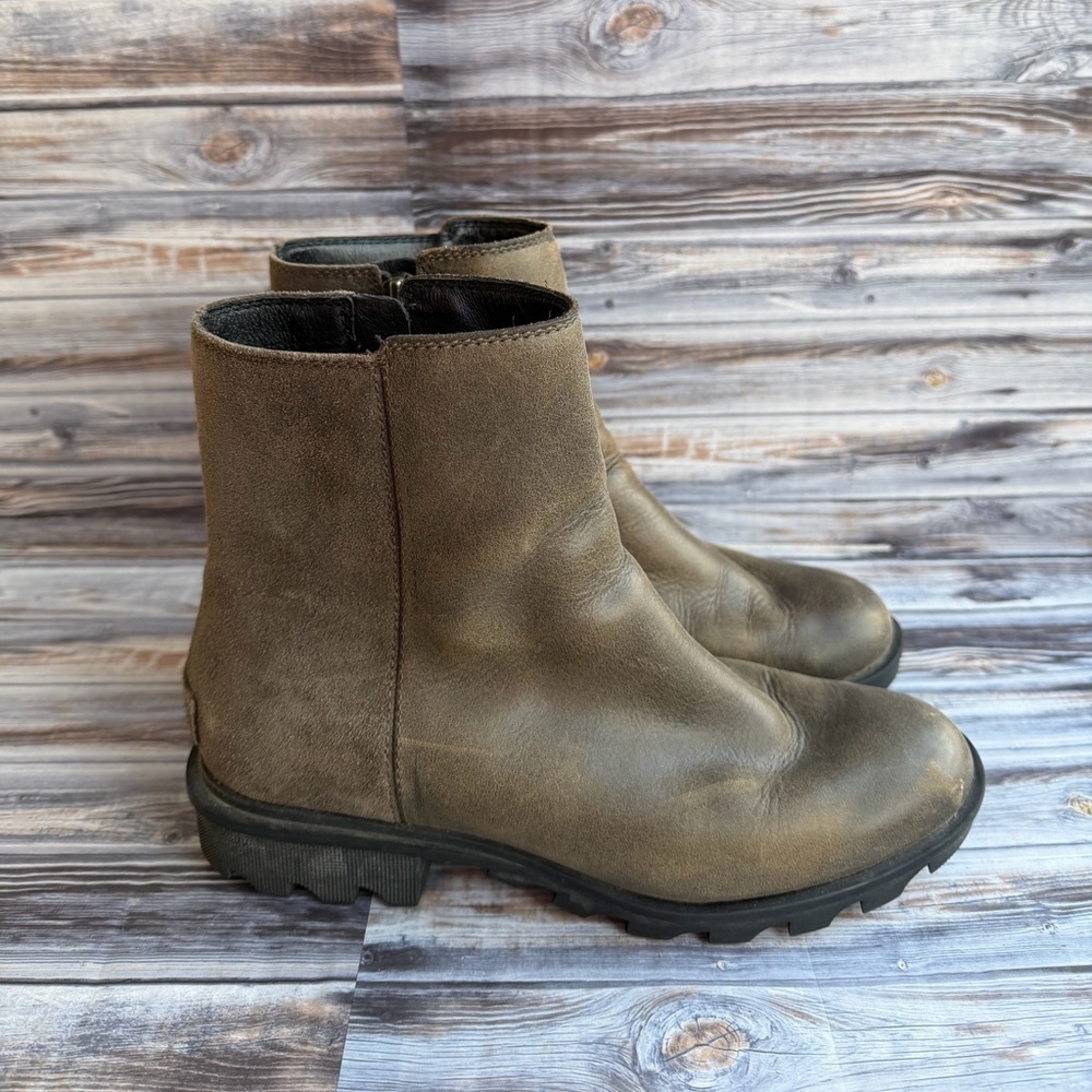 SOREL Phoenix Major Zip Waterproof Boots Women's Size 8.5